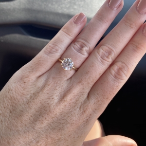 Engagement Ring Photos On Hands With Carat Size More Engagement Ring Photos On Hands With Carat Size More